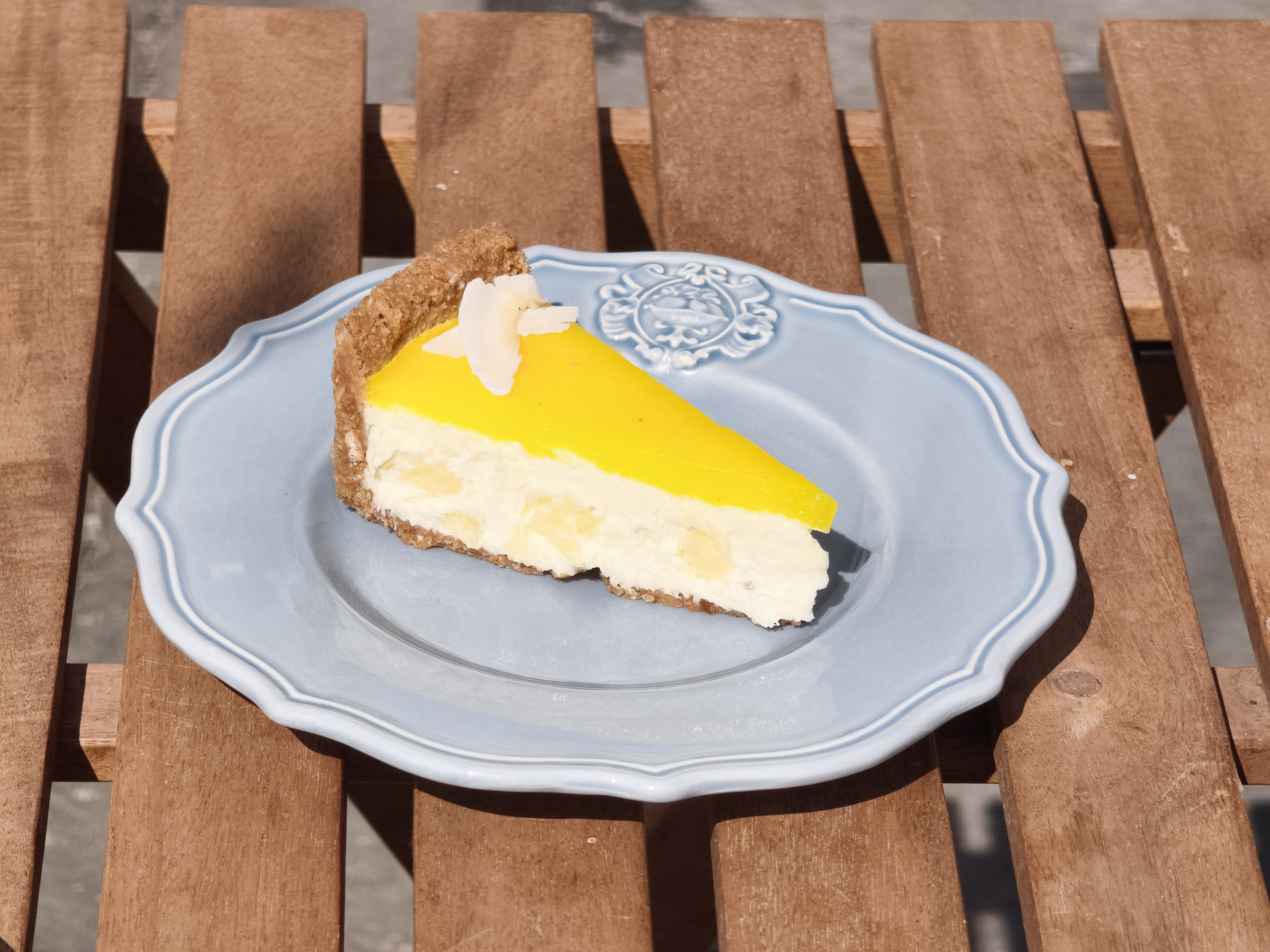 pina colada cheesecake